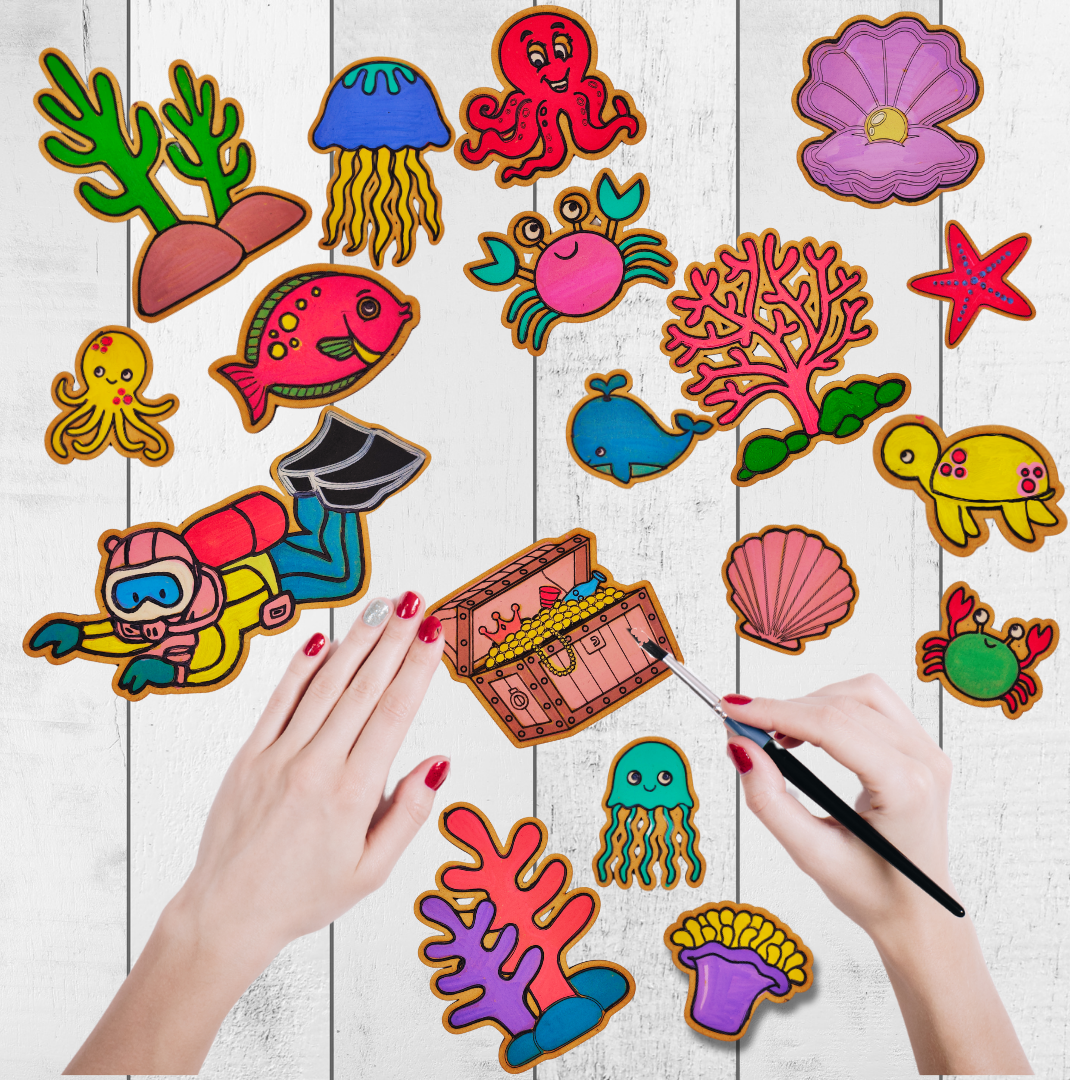 Underwater Adventure DIY Magnets Kit