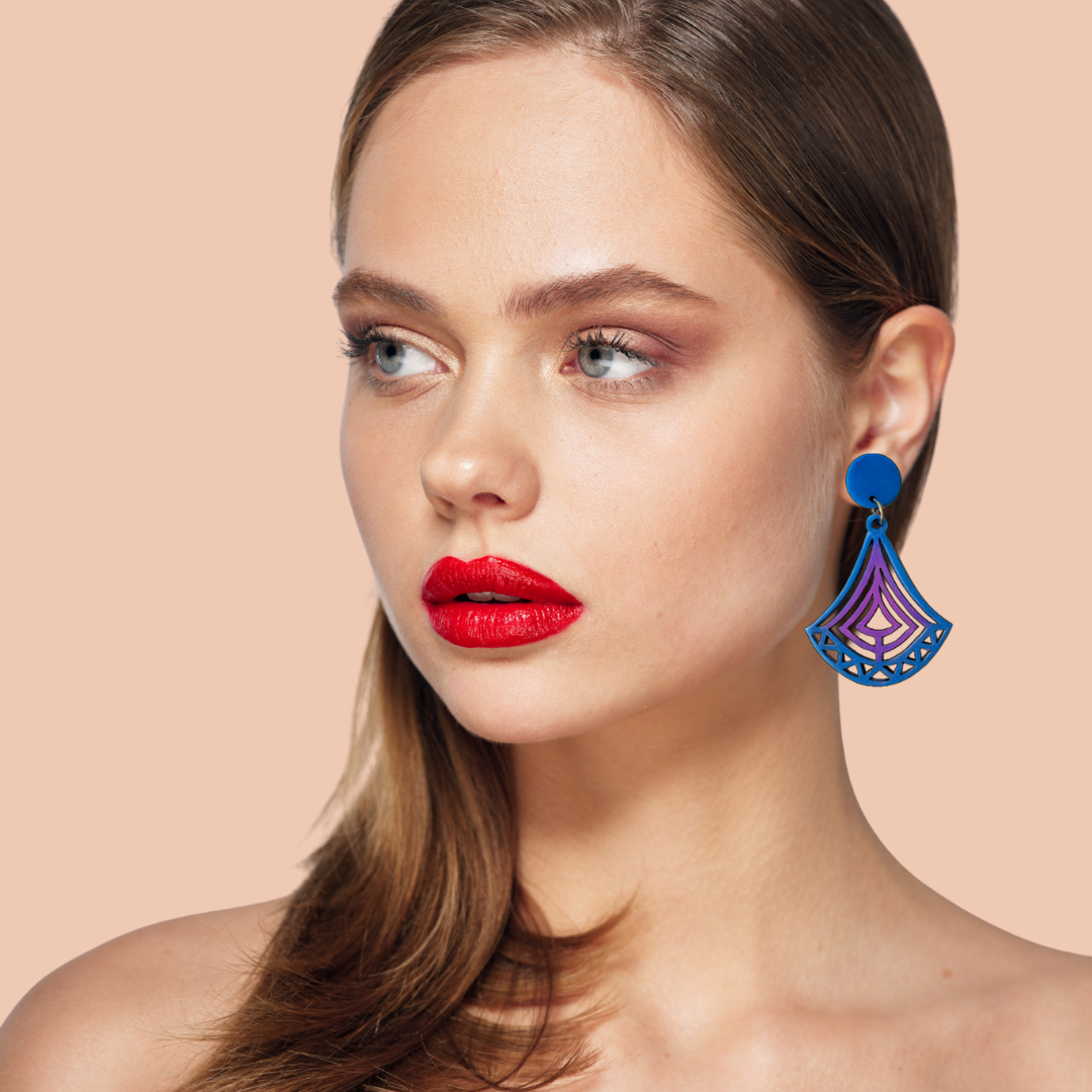 BOHO STYLE Laser cut wooden earring blanks- From the House of SajWorld
