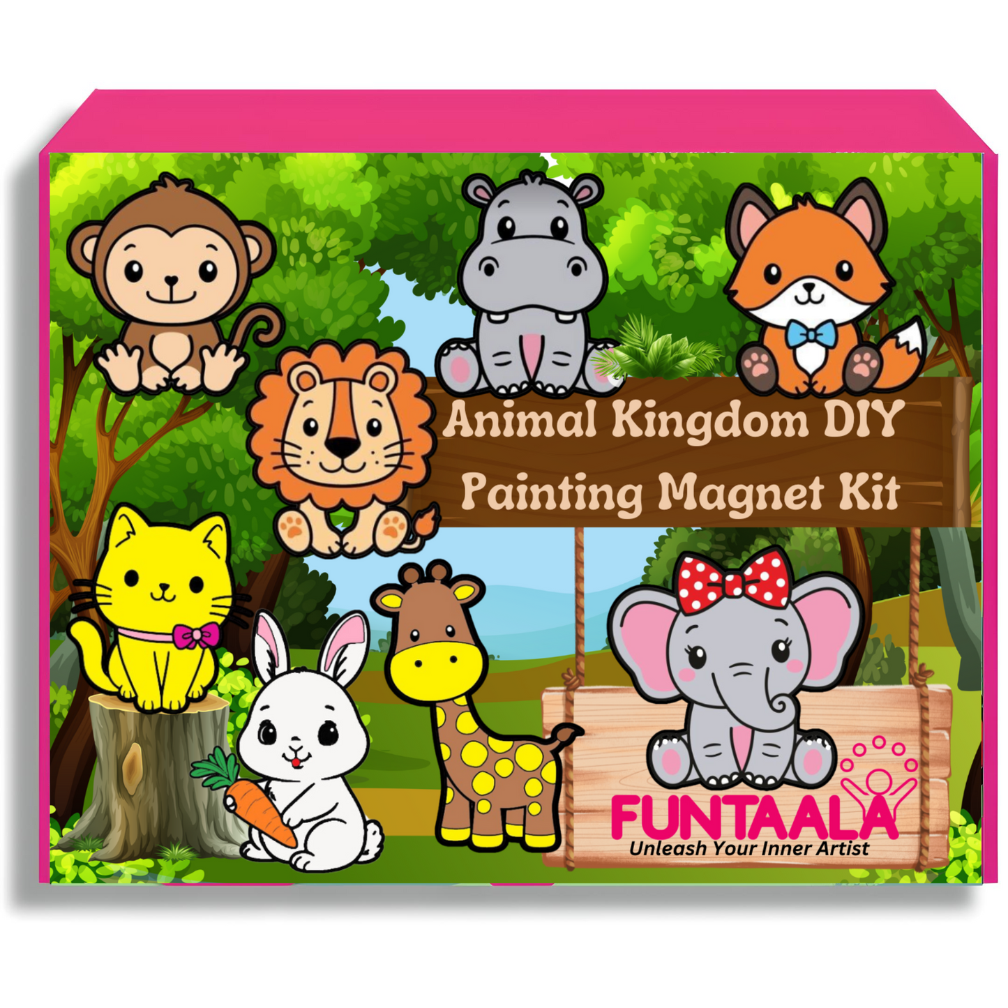 Animal Kingdom DIY Magnets Kit