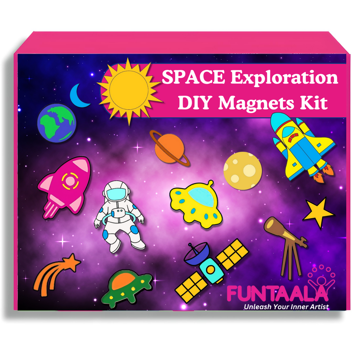 Funtaala Space Exploartion DIY Magnets Kit